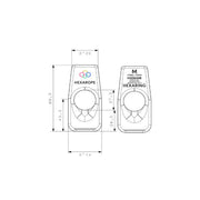 Hexarope HexaRing Friction Rigging Ring