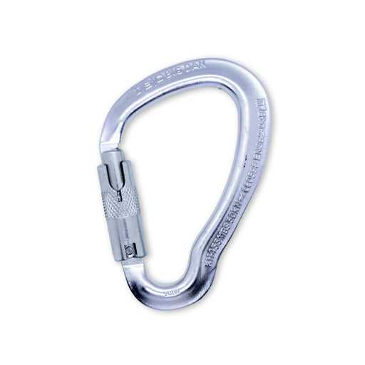 ISC Big Dan Steel 3 Way Carabiner - Silver