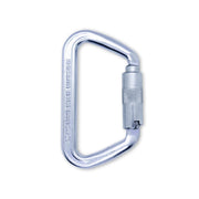 ISC Iron Wizard Steel 3 Way Carabiner - Silver
