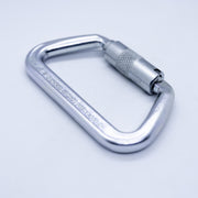 ISC Iron Wizard Steel 3 Way Carabiner - Silver