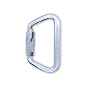 ISC Iron Wizard Steel 3 Way Carabiner - Silver