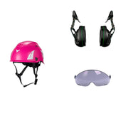 LAND AeroPro Arborist Helmet Combo - 31SNR Ear Defenders and Smoke Pilot Visor