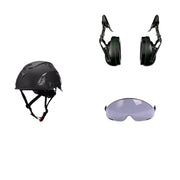 LAND AeroPro Arborist Helmet Combo - 31SNR Ear Defenders and Smoke Pilot Visor