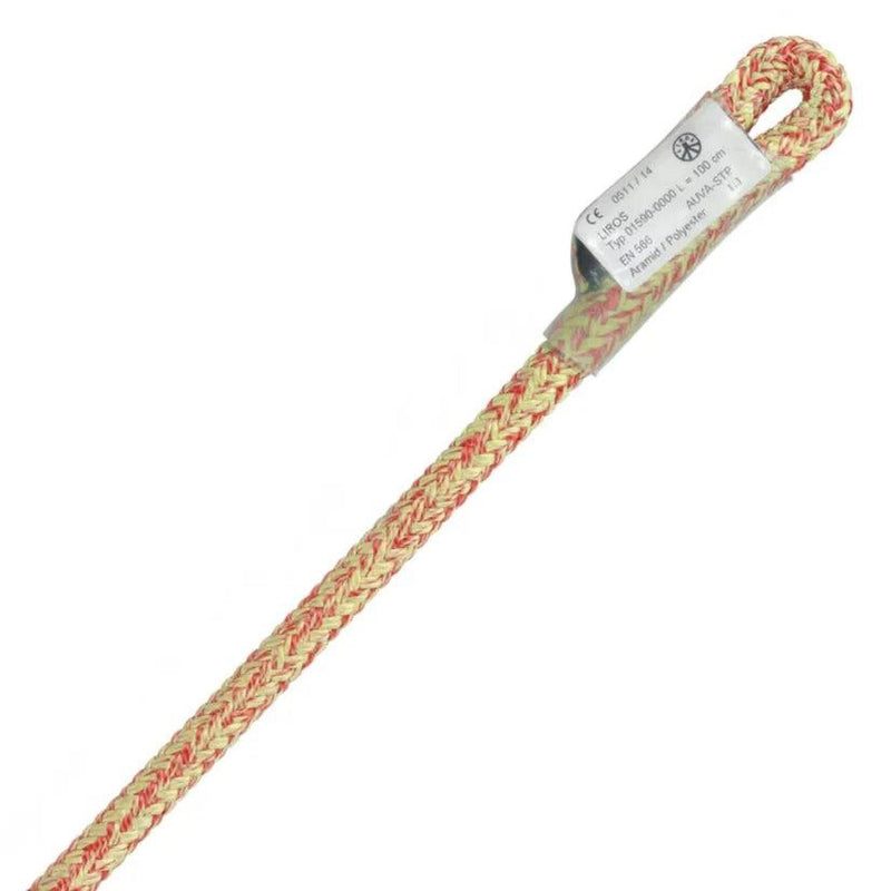 Liros Safe 9.1mm Eye to Eye Hitch Cord - Yellow / Red