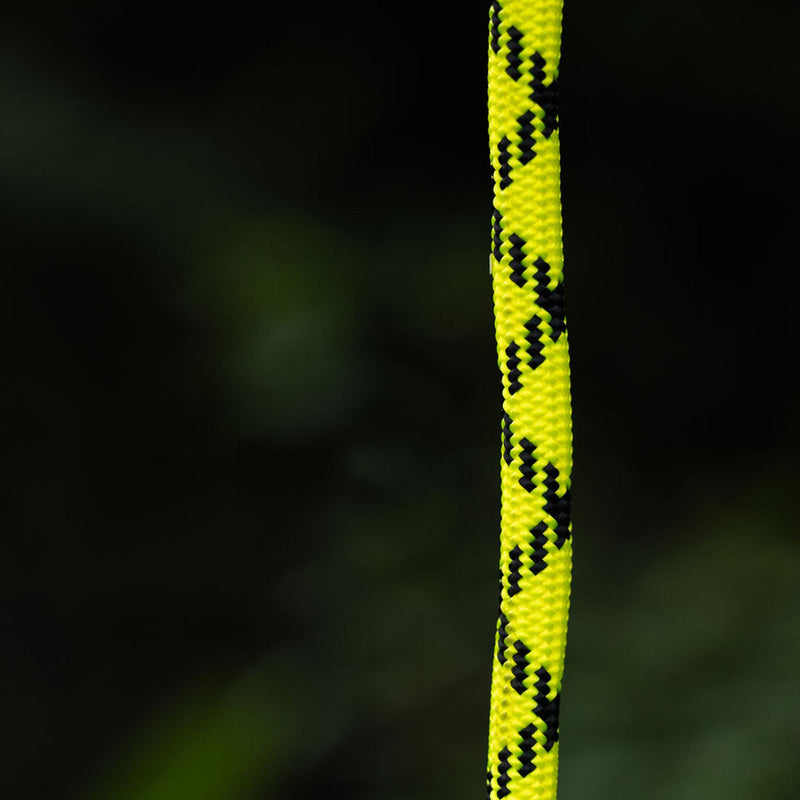 Liros Safe Plus 11.5mm Climbing Rope - Yellow / Black - No Splice