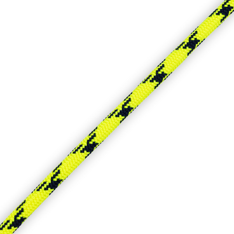 Liros Safe Plus 11.5mm Low Stretch Climbing Rope - Yellow / Black - 500m Drum