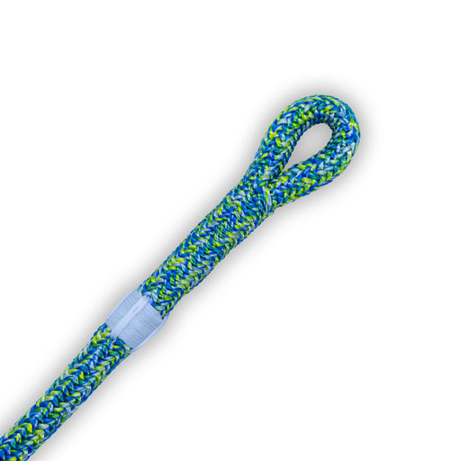 Liros Safe Vision 11.8mm Climbing Rope - Blue / Yellow - 1 Splice