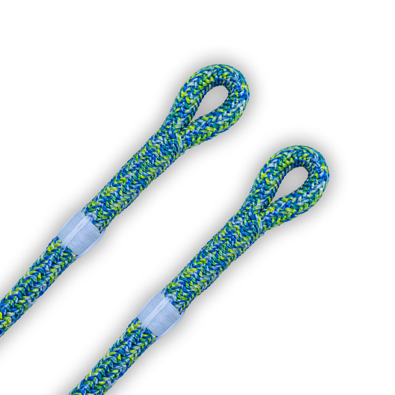 Liros Safe Vision 11.8mm Climbing Rope - Blue / Yellow - 2 Splice