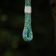 Liros Safe Vision 12.8mm Climbing Rope - Blue / Yellow - 2 Splice