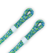 Liros Safe Vision 12.8mm Climbing Rope - Blue / Yellow - 2 Splice