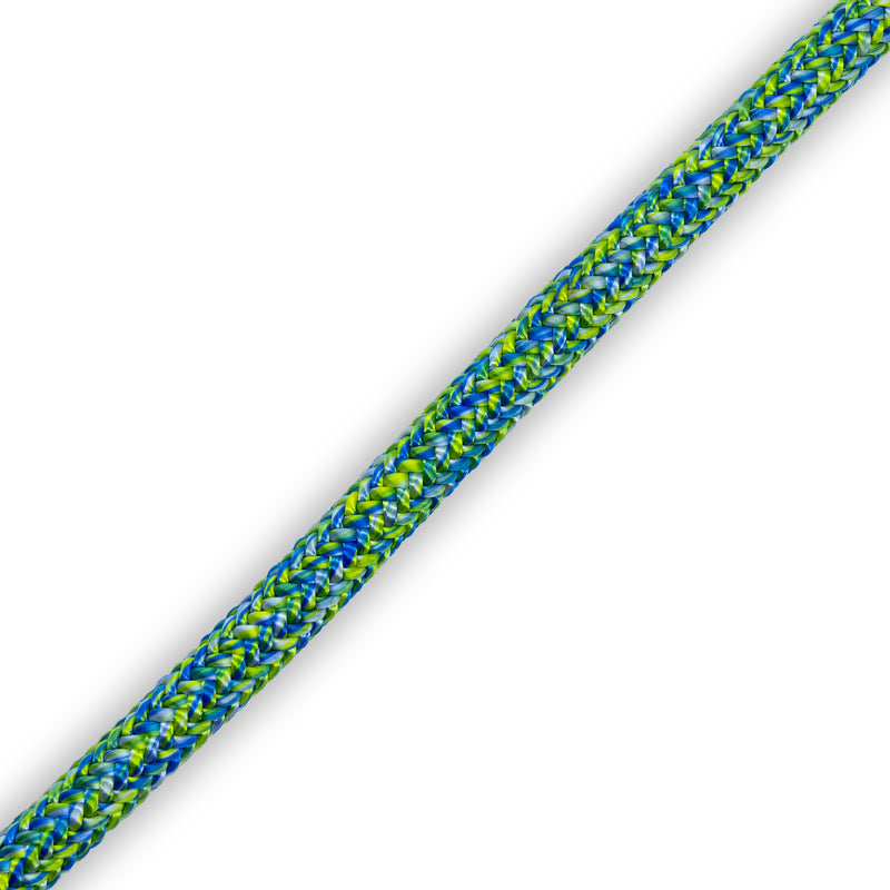 Liros Safe Vision 12.8mm Climbing Rope - Blue / Yellow - 500m Drum
