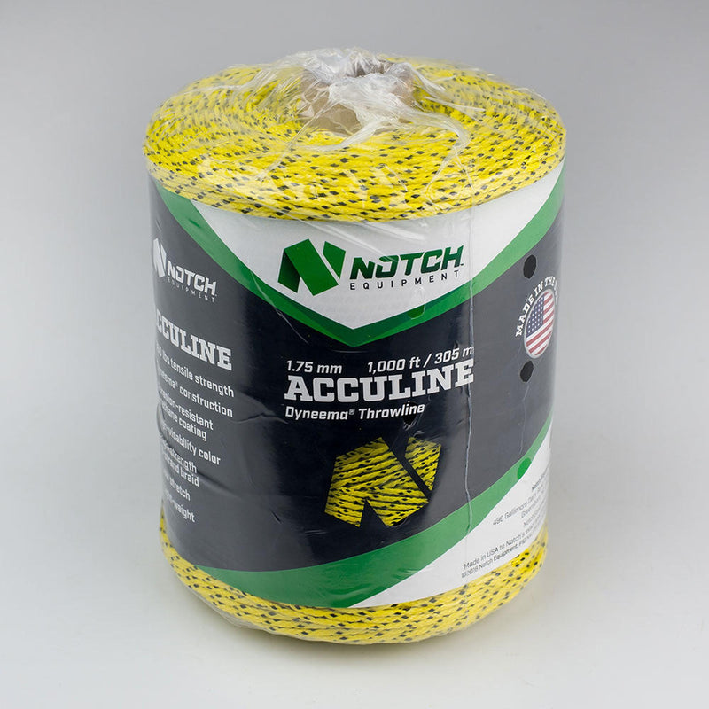 Notch Acculine 1.75mm Yellow Throwline - 305m