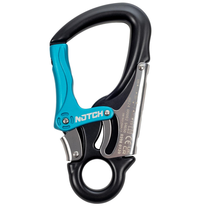 Notch Triple Action Snaphook Carabiner - Black
