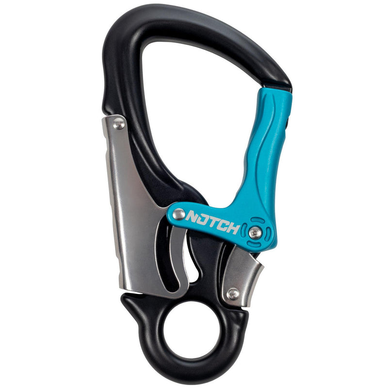 Notch Triple Action Snaphook Carabiner - Black