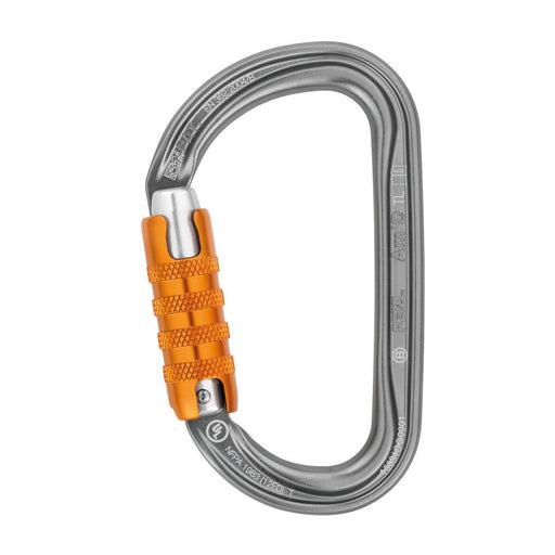 Petzl Am'D Triact 3 Way Carabiner - Grey