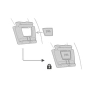Petzl Aria Slot Adapter Mounting Plate