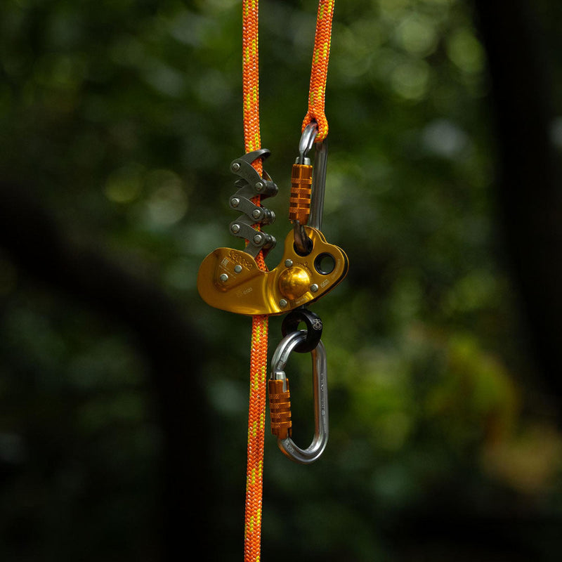 Petzl Flow 11.8mm Climbing Rope - Orange - 1 Splice