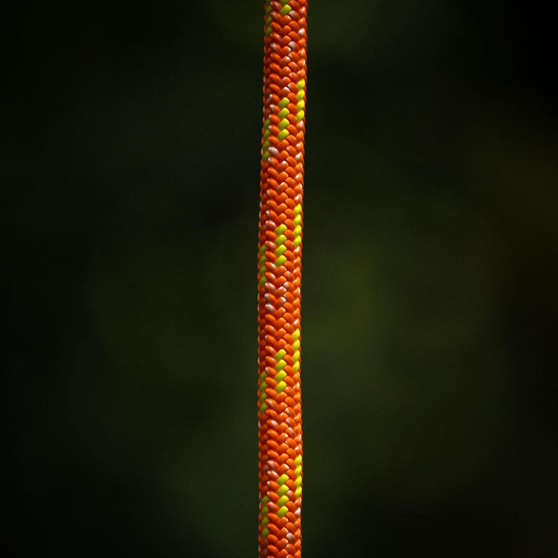 Petzl Flow 11.8mm Climbing Rope - Orange - 1 Splice