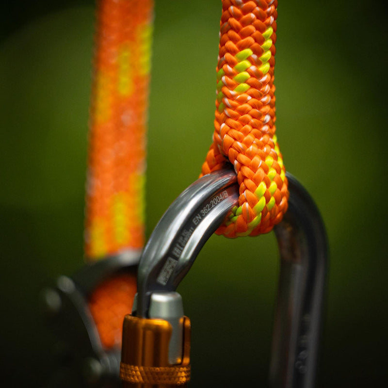 Petzl Flow 11.8mm Climbing Rope - Orange - 1 Splice