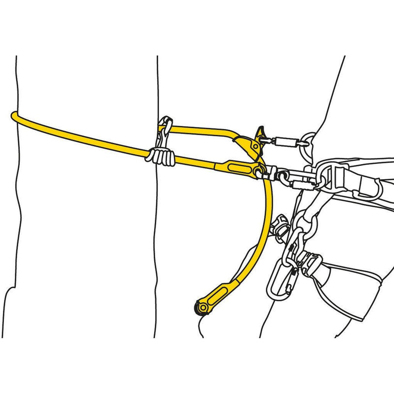 Petzl Microflip Wirecore Flipline Eye to Eye Lanyard Kit