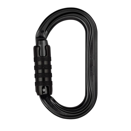 Petzl OK Oval Triact 3 Way Carabiner - Black