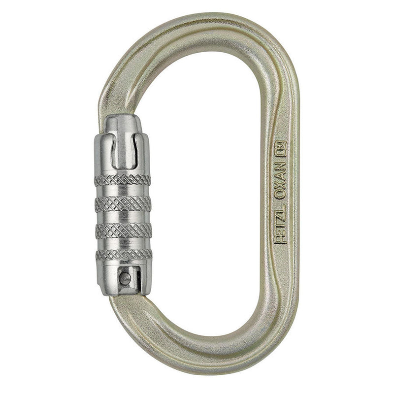 Petzl Oxan Triact Steel 3 Way Carabiner