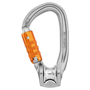 Petzl ROLLCLIP Z Pulley Triact 3 way Carabiner - Silver