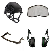 Petzl Vertex Vent Arborist Helmet Combo - 31SNR Ear Defenders and Mesh Visor