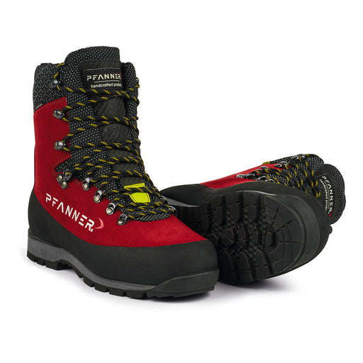 Pfanner Nanoshield Silvretta Chainsaw Boots - Red