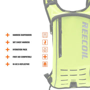 Reecoil AUDAX Hydration Harness - Hi-Vis Yellow