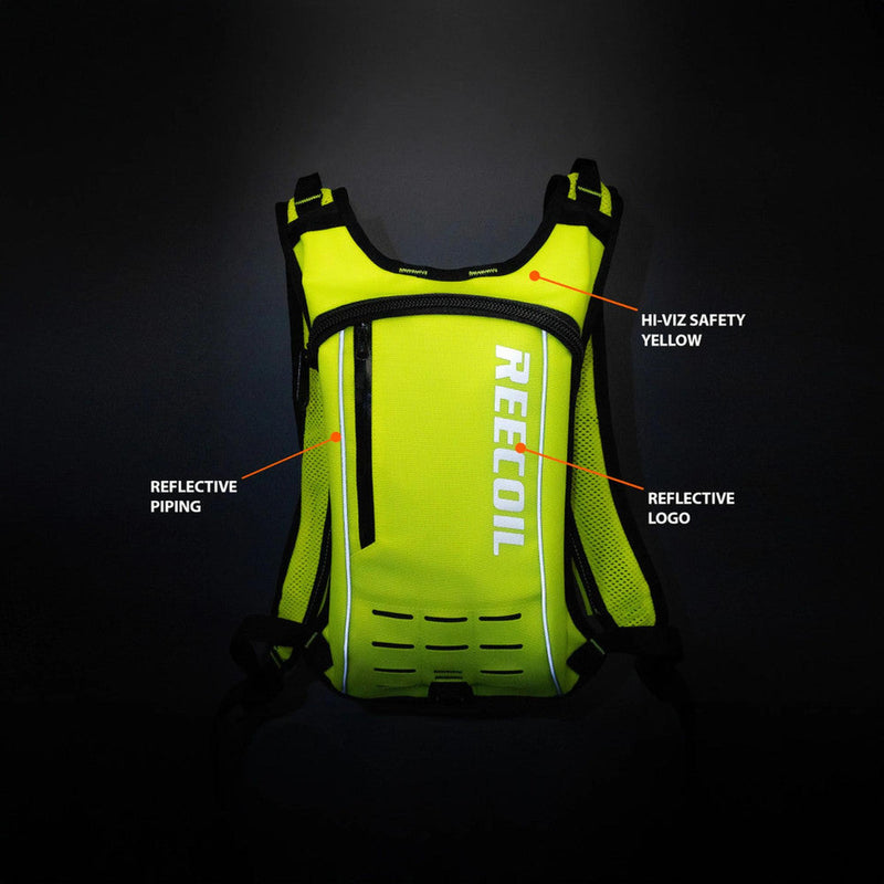 Reecoil AUDAX Hydration Harness - Hi-Vis Yellow