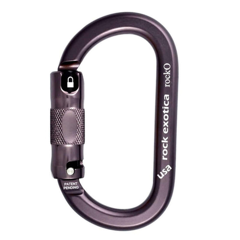 Rock Exotica RockO AutoLock 3 Way Carabiner - Black