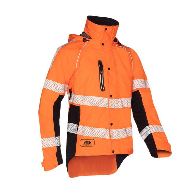 SIP Protection KEIU Rain Jacket - Hi-Viz Orange