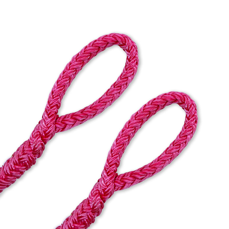 Samson Tenex Tec 15.9mm Hollow Braid Rope - Red - 2 Splice