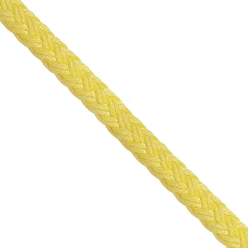 Samson Tenex Tec 19.1mm Hollow Braid Rope - Yellow - No Splice