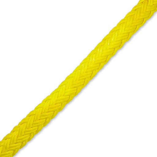 Samson Tenex Tec 19.1mm Hollow Braid Rope - Yellow - No Splice