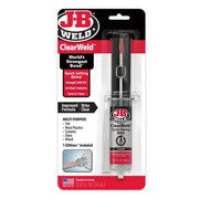 Scannable JB Weld ClearWeld Epoxy Adhesive for Carabiner Tags