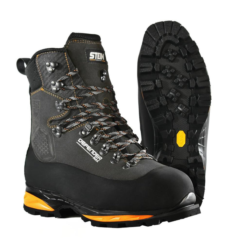 Stein Defender MAX V2 Chainsaw Boots - Grey