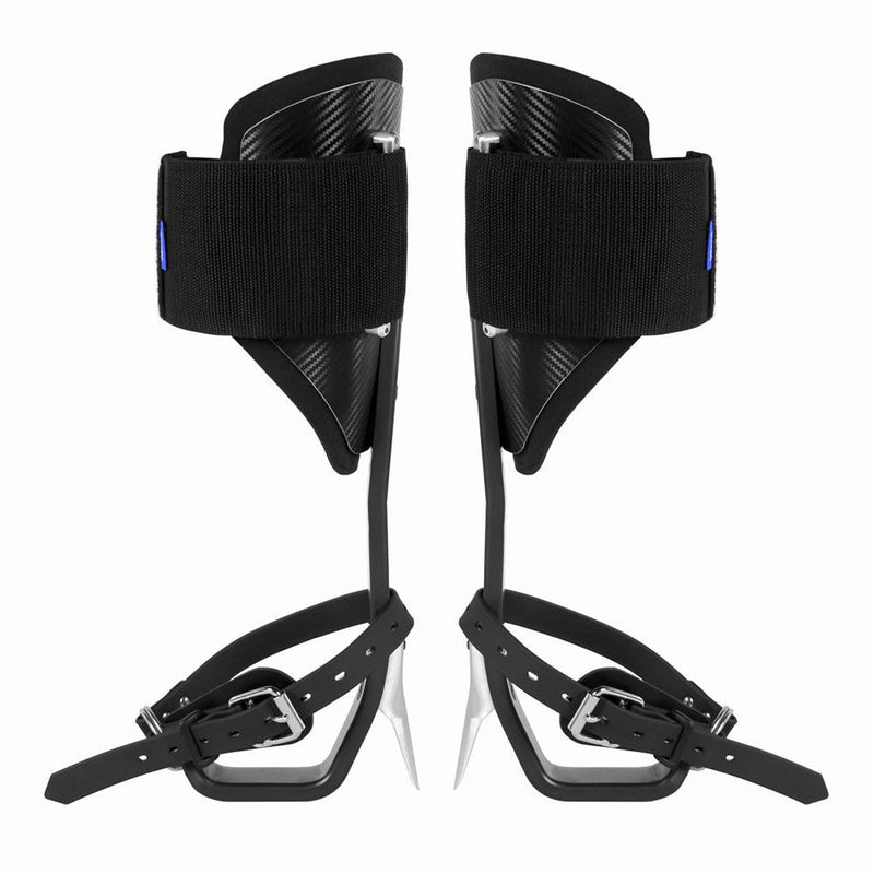 Stein ELEVATE Climbing Spurs / Spikes Kit with Velcro Pads - Black