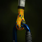 Stein Mantra ACR-24 11.7mm Climbing Rope - Orange / Yellow / Blue - 1 Splice