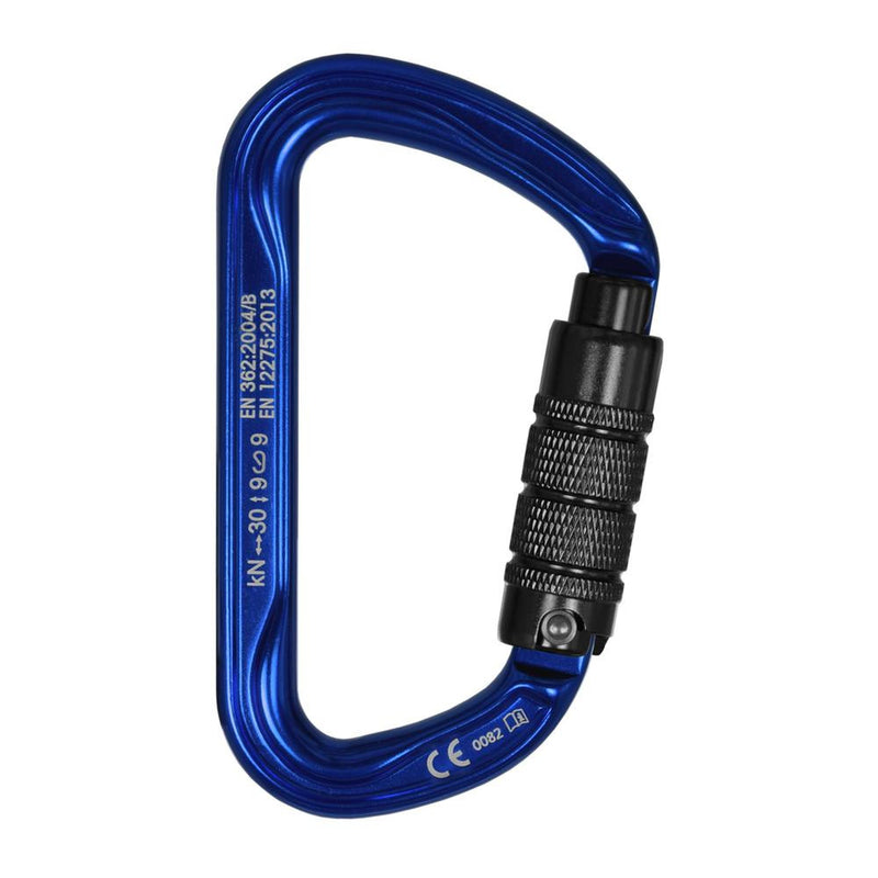 Stein Secura D 3 Way Carabiner - Blue