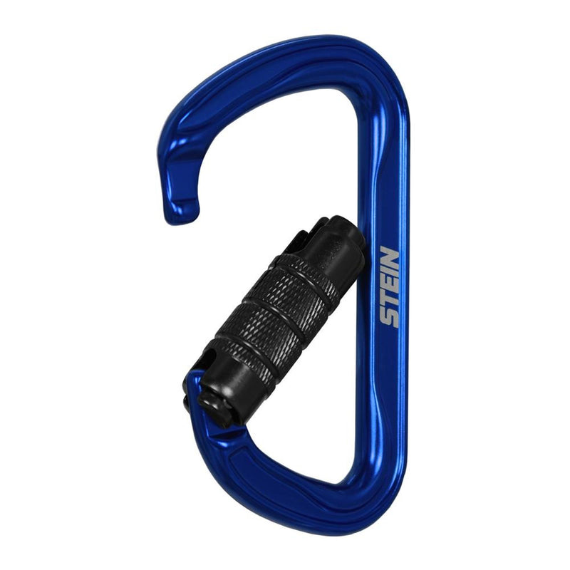 Stein Secura D 3 Way Carabiner - Blue