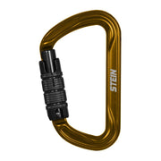 Stein Secura D 3 Way Carabiner - Gold