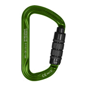 Stein Secura D 3 Way Carabiner - Green