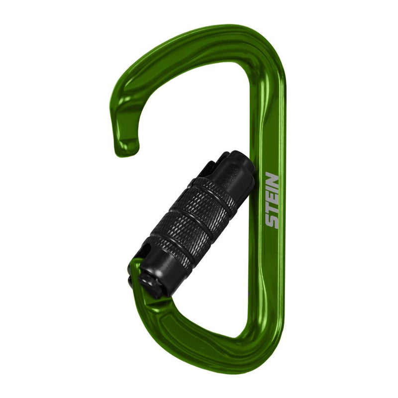 Stein Secura D 3 Way Carabiner - Green