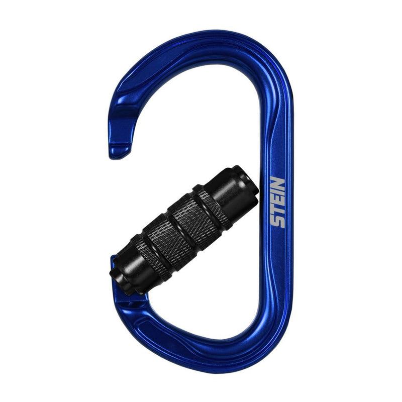 Stein Secura OVAL 3 Way Carabiner - Blue