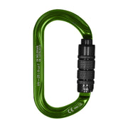 Stein Secura OVAL 3 Way Carabiner - Green