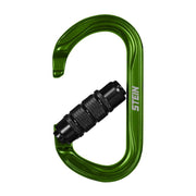Stein Secura OVAL 3 Way Carabiner - Green