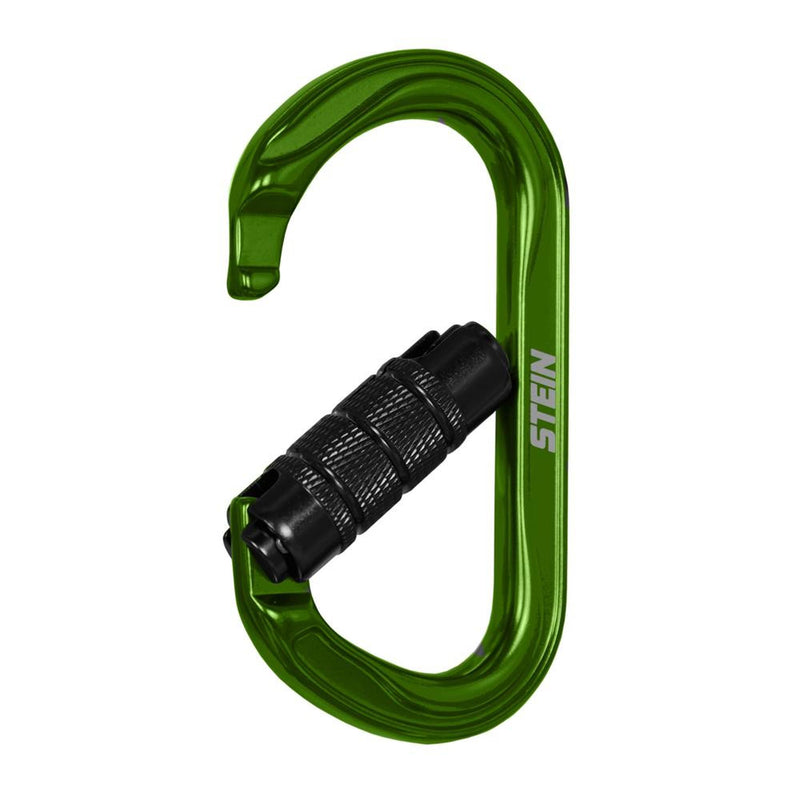 Stein Secura OVAL 3 Way Carabiner - Green
