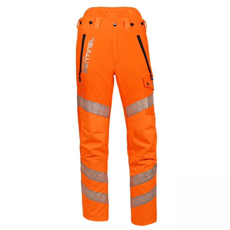 Stein Sentinel Rail Type C Chainsaw Trousers - Hi-Viz Orange